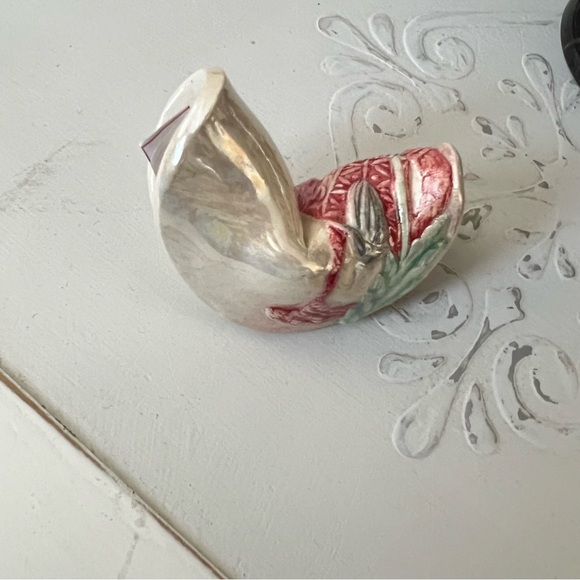 🥠 Vintage Ceramic Chinese Fortune Cookie w Fortune - Picture 6 of 6